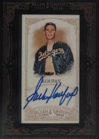 2012 Topps Allen & Ginter Baseball Framed Autographs #AGASK Sandy Koufax Baseball Card