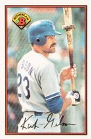 1989 Bowman #351 Kirk Gibson Baseball Card