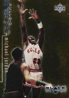 1998 Upper Deck Black Diamond #2 Michael Jordan Triple Basketball Card