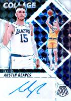 2024  Panini Mosaic Collage Autographs Mosaic #CAMAUS Austin Reaves White Basketball Card