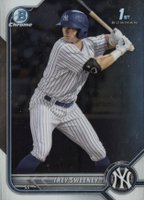 2022 Bowman Chrome Prospects #BCP137 Trey Sweeney Baseball Card