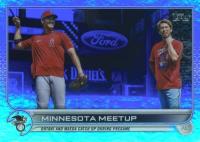 2022 Topps #122 Kenta Maeda/Shohei Ohtani Rainbow Foil Baseball Card