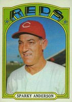 1972 Topps #358 Sparky Anderson Baseball Card