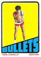 1972 Topps #21 Wes Unseld Basketball Card