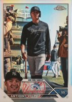 2023 Topps Complete Set #460 Anthony Volpe Chrome Baseball Card