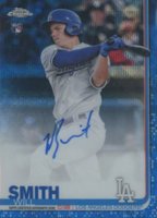 2019 Topps Chrome Rookie Autographs #RA-WS Will Smith Blue Wave Refractor Baseball Card