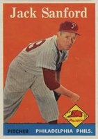 1958 Topps #264 Jack Sanford Baseball Card