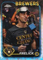 2024 Topps Chrome Logofractor Edition #39 Sal Frelick Variation Baseball Card