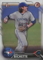 2016 Bowman Draft  #BD74 Bo Bichette Baseball Card
