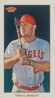 2021 Topps 206 # Mike Trout Piedmont Back Baseball Card