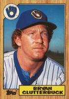 1987 Topps Tiffany #562 Bryan Clutterbuck Baseball Card