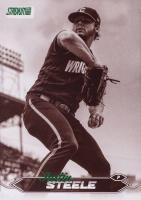 2024 Topps Stadium Club #32 Justin Steele Sepia Baseball Card