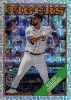 2023 Topps Silver Pack 1988 Chrome Promo #T88C67 Riley Greene Baseball Card