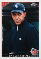 2009 Topps Chrome #44 Barack Obama Baseball Card
