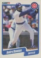 1990 Fleer #29 Andre Dawson Baseball Card