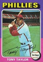 1975 Topps Mini #574 Tony Taylor Baseball Card
