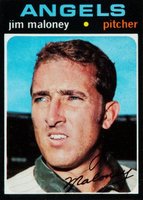 1971 Topps #645 Jim Maloney Short Print Baseball Card