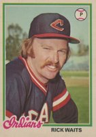 1978 O-Pee-Chee #191 Rick Waits Baseball Card
