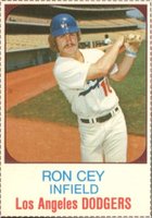 1975 Hostess #61 Ron Cey Hand Cut Baseball Card