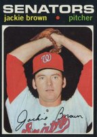 1971 Topps #591 Jackie Brown Baseball Card