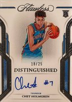 2022 Panini Flawless Distinguished Autographs #DACHG Chet Holmgren Basketball Card