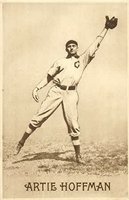 1910 Sepia Postcards # Solly Hofman Correct spell Hofman Baseball Card
