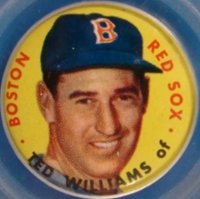 1956 Topps Pins # Ted Williams Baseball Card
