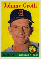 1958 Topps #262 Johnny Groth Baseball Card