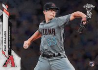 2020 Ben Baller Chrome #132 Zac Gallen Baseball Card