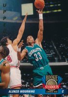1992 Upper Deck Rookie Standouts #RS2 Alonzo Mourning Basketball Card