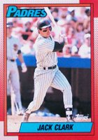 1990 Topps #90 Jack Clark Baseball Card