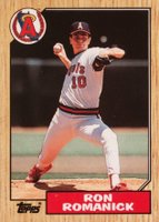 1987 Topps Tiffany #136 Ron Romanick Baseball Card