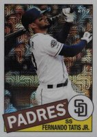 2020 Topps Silver Pack 1985 Chrome Promo #33 Fernando Tatis Jr. Baseball Card