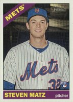 2015 Topps Heritage  #630 Steven Matz Baseball Card