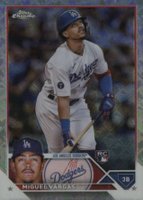 2023 Topps Chrome Logofractor Edition #161 Miguel Vargas Baseball Card