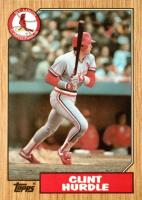 1987 Topps Tiffany #317 Clint Hurdle Baseball Card