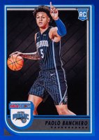 2022 Panini NBA Hoops #231 Paolo Banchero Blue Basketball Card