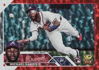 2023 Topps #226 Michael Harris II Red Foil Baseball Card