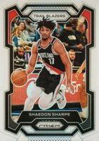2023 Panini Prizm #104 Shaedon Sharpe White Basketball Card