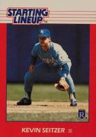 1988 Kenner Starting Lineup # Kevin Seitzer Baseball Card
