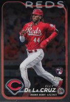 2024 Topps Chrome Update #USC150 Elly de La Cruz Baseball Card