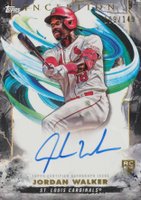 2023 Topps Inception Rookie & Emerging Stars Autographs #BRESJW Jordan Walker Baseball Card
