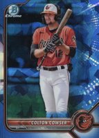 2022 Bowman Sapphire Edition Chrome Prospects #BCP49 Colton Cowser Baseball Card