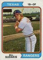 1974 Topps #63 Bill Sudakis Baseball Card