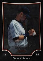 2009 Bowman Chrome #80 Derek Jeter Baseball Card