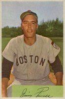 1954 Bowman #210 Jimmy Piersall Baseball Card