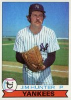 1979 Burger King Yankees #6 Jim Hunter Baseball Card