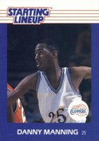 1988 Kenner Starting Lineup # Danny Manning Basketball Card