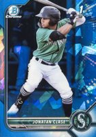 2022 Bowman Chrome Prospects #BCP118 Jonatan Clase Baseball Card