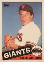 1985 Topps Tiffany #487 Frank Williams Baseball Card